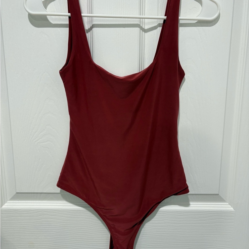 Popular 21 small Elegant Burgundy Bodysuit